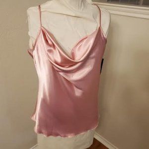 NWT TIANA 6. PINK CAMISOLE SATINY SHINNY READY FOR AN EVENING OUT SIZE X- LARGE